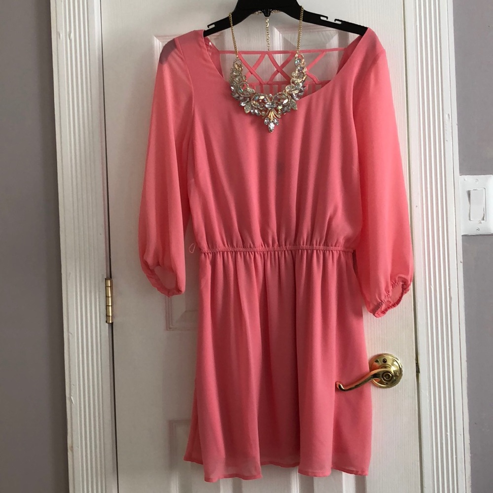 Macy’s Coral Dress